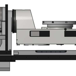 Cradle table of AFMING GMU-400 5 Axis machine center