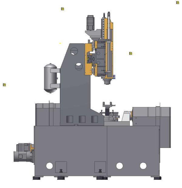 AFMING GMU-400 5 Axis machine center bare machine