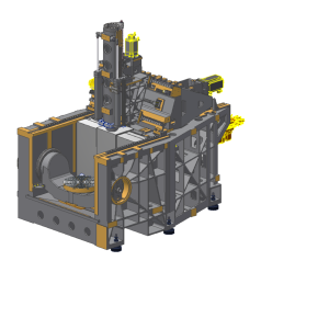 Afming 5 axis CNC Machining Center GMU-600 bare structure