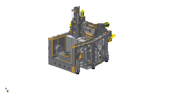 Afming 5 axis CNC Machining Center GMU-600 bare structure