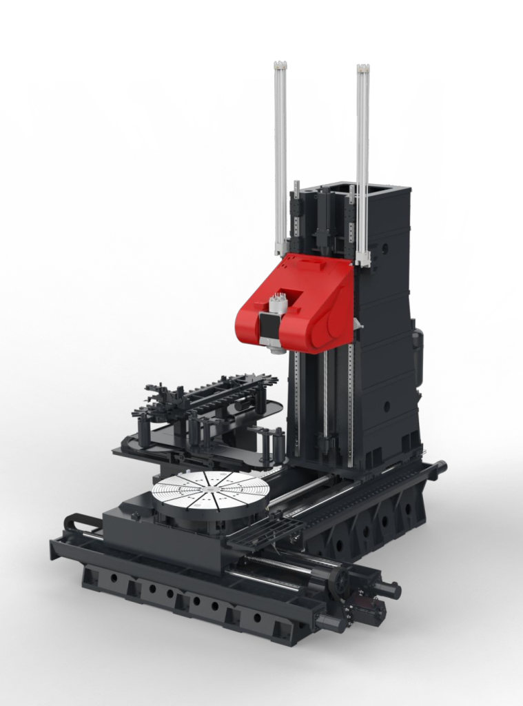 AFMING 5 axis Horizontal Machine Center HMU-140P Machine Frame