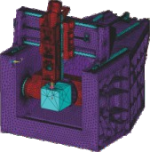 Afming 5-axis Simultaneous CNC Machine Center GMU-800 Finite Element Analysis