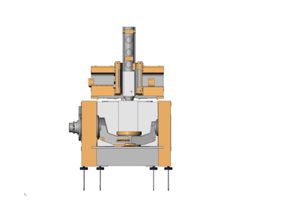 Afming 5 axis CNC Machining Center GMU-600 bare machine