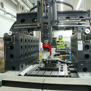 bare machine pic of afming GMU2518 cnc machine