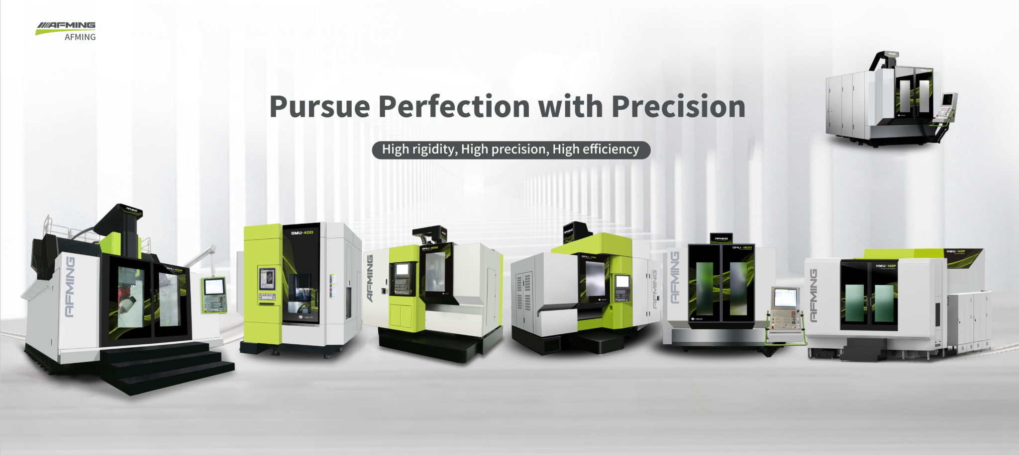 afming five axis cnc machine center family