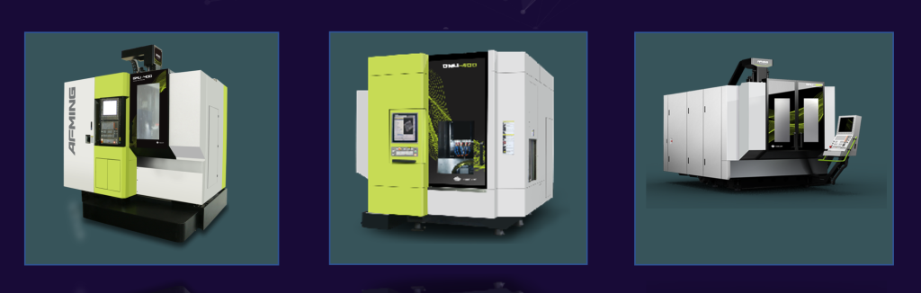 afming five axis machine center family