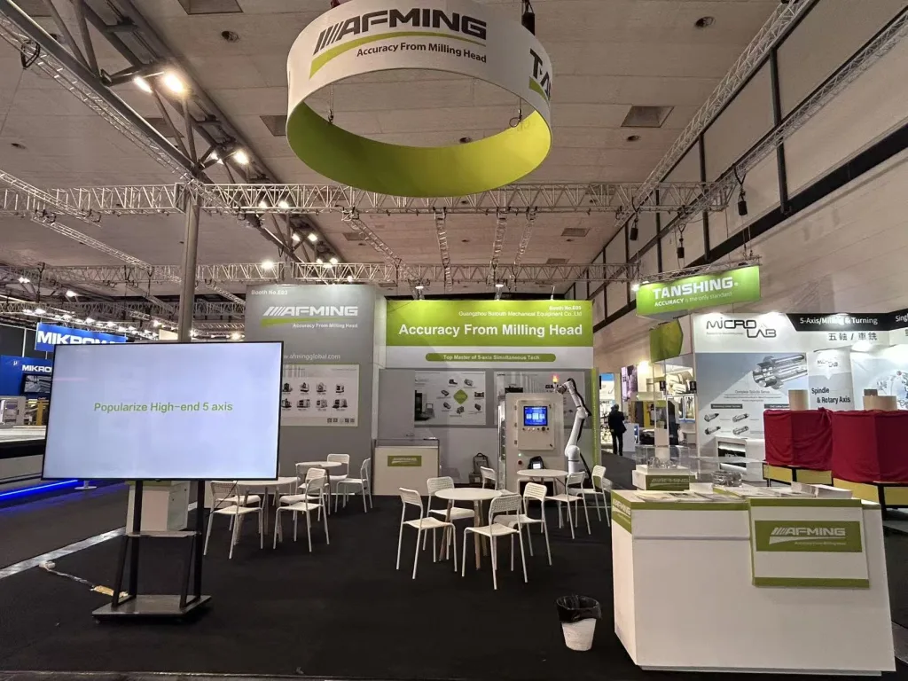 AFMING exhibited at Hall 11, Stand E03-E05 of the Hannover Exhibition Center.